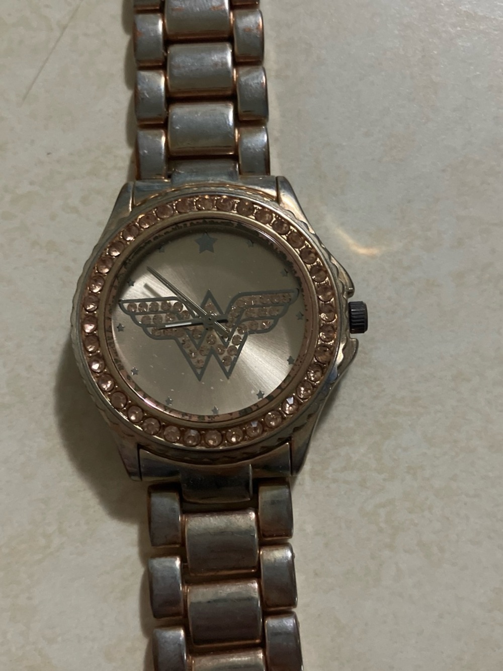 Accutime Wonder Woman watch - not tested